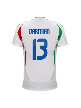 Italija Matteo Darmian #13 Gostujuci Dres EP 2024 Kratak Rukavima